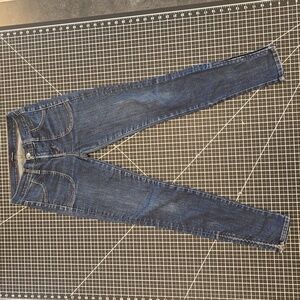 J Brand Stretch Skinny Dark Blue Denim Jeans 26Wx28L